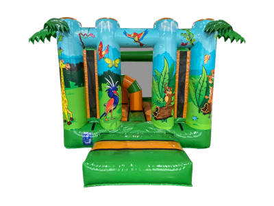 Jungle Bouncy Castle, a bouncy castle for hire from Kendall's Castles