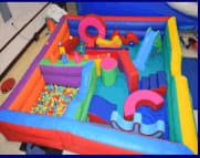 Ultimate Softplay package, a party package for hire from Bouncy Castle Club