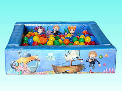 Ball Pit 4x4ft Mermaid, a soft play set for hire from Have A Bounce