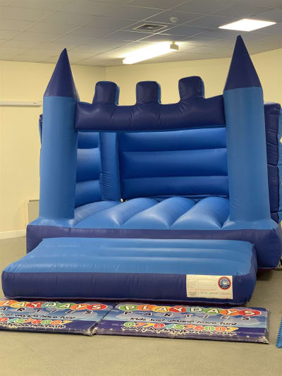 Chelsea Blue Bouncy Castle, a bouncy castle for hire from Playdays Parties