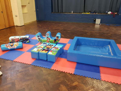 Paw Patrol Bronze Soft Play Package, a party package for hire from Abc Party Hire