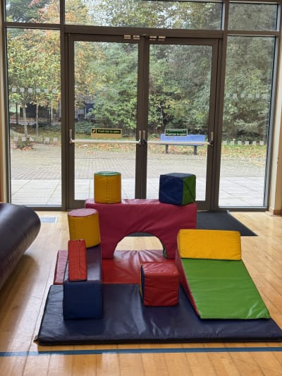 10 Piece Multicolored Softplay, a soft play set for hire from Bouncy Castle Factory