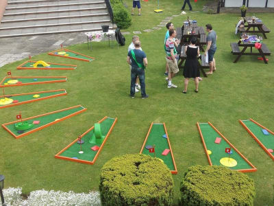 Nine Hole Crazy Golf Hire