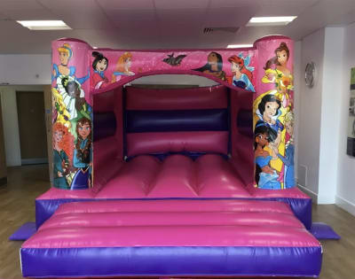 12ft x 11ft Princess Low Height Bouncy Castle, a bouncy castle for hire from Bouncy Castle Factory