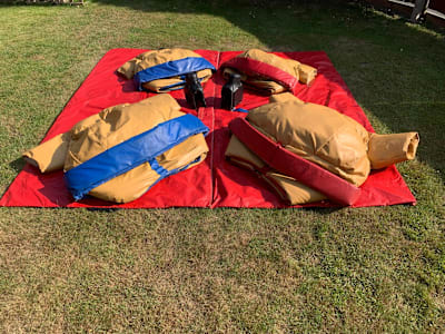 Sumo Suits, a inflatable game for hire from Sploj