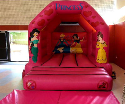 12ft x 14ft Princess bouncy castle, a bouncy castle for hire from TFG Bouncy Castles