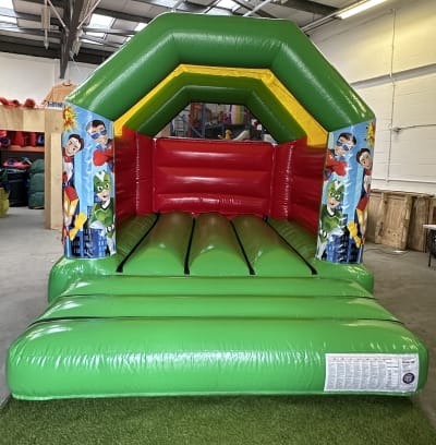 Superheroes Bouncy Castle