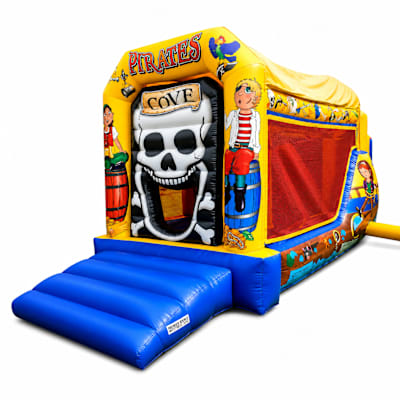 Pirate Fun Run, a assault course for hire from Mr Bouncy Castle