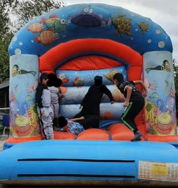 Under the Sea Bouncy Castle, a bouncy castle for hire from Happy Days Bouncy Castles