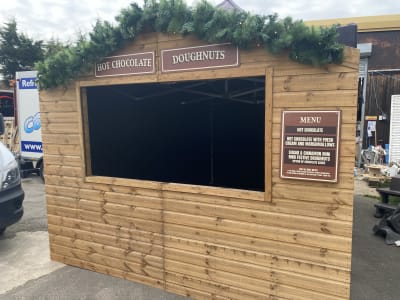 Christmas market stall hire
