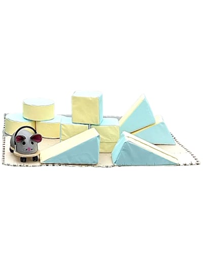 Pastel 11 piece Soft Play, a soft play set for hire from Bouncy Castle Boys