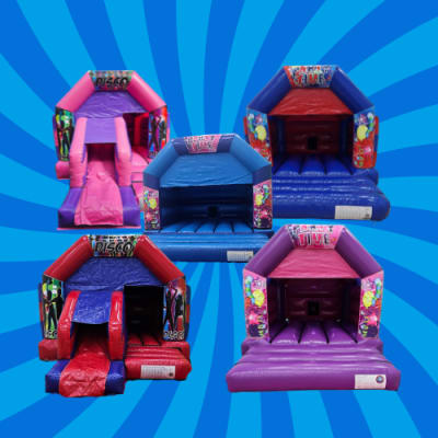 Disco Bouncy Castle Hire