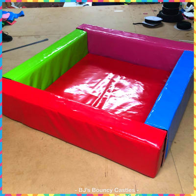 Ball Pond Square Mixed Colours, a soft play set for hire from Bromley Bouncy Castles