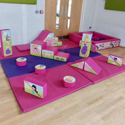 Princess Soft Play and Ball Pit, a soft play set for hire from Bounce Again