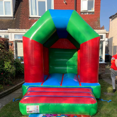 Bouncy Castle Mini 2, a toddler inflatable for hire from BJ's Bouncy Castles & Soft Play Hire