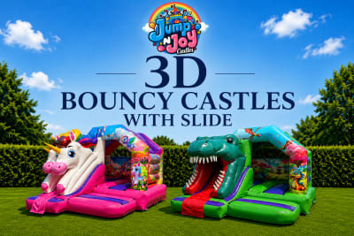 3D Bouncy Castles with Slide