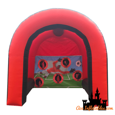 10ft x 8ft Football Shootout Inflatable, a inflatable game for hire from Ace Inflatables