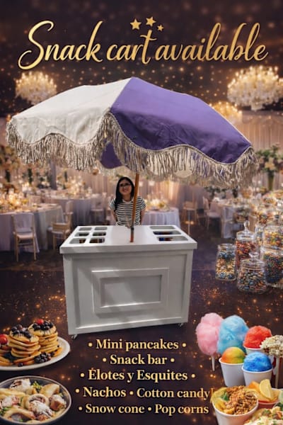 Snack Cart Services & Party Snack Bar Catering
