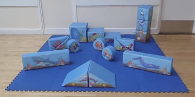 Under The Sea Soft Play, a soft play set for hire from Chloe's Castles