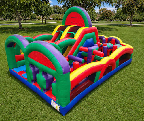 Obstacle course rental for a Diamond Bar school carnival church or large group event