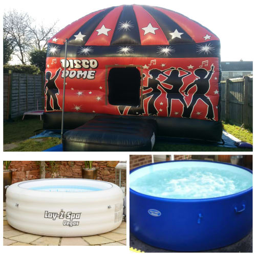 Disco Dome And Hot Tub Bouncy Castle Hire In Hartlepool