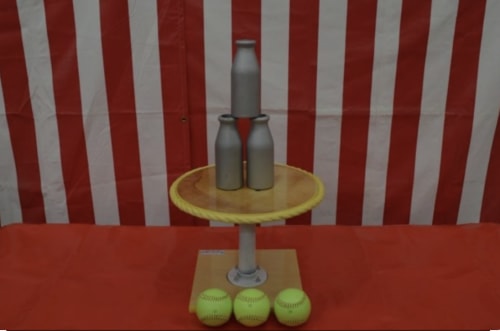 Milk Bottle Toss carnival game rental for an Ontario party or community event