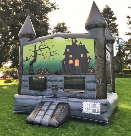 13x13 Haunted Castle seasonal bounce house rental