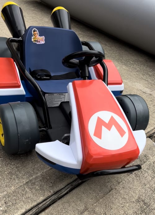 Mario Kart Racetrack w/ Karts (ages 4-9) - Inflatable Racetrack Rentals in  Houston