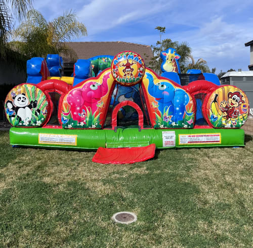 Combo jumper rental for a Chino birthday school or family event