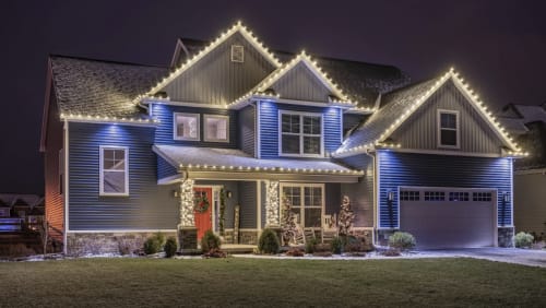 Christmas Light Installation