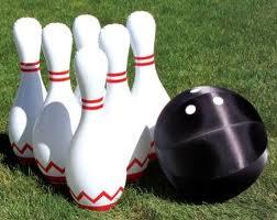 giant bowling set