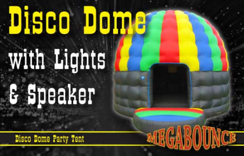 Disco Dome with Lights & Speaker