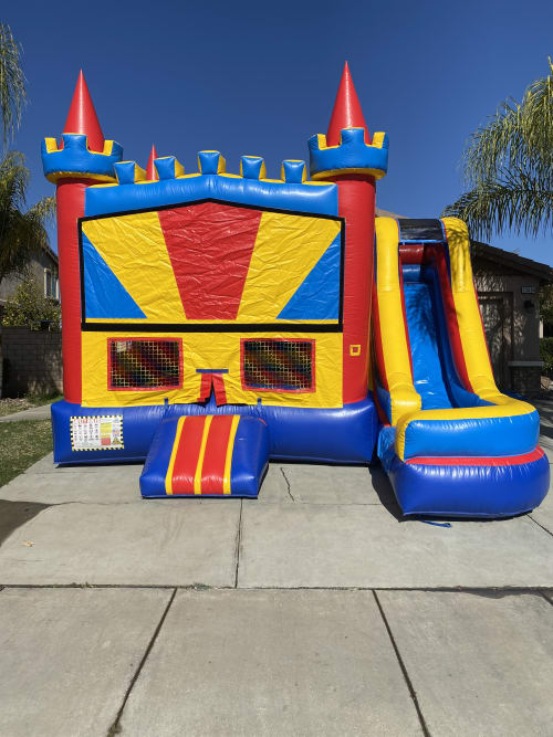 Combo jumper rental for a Huntington Beach birthday school or family event