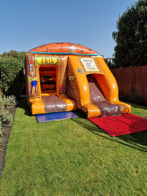 Jail House Bouncy Castle Combi Hire