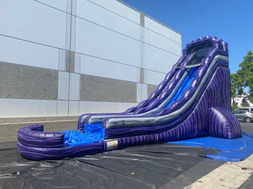 Water slide rental for a warm weather Eastvale California event