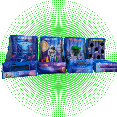 Galactic 4 in 1 Carnival Game NEW