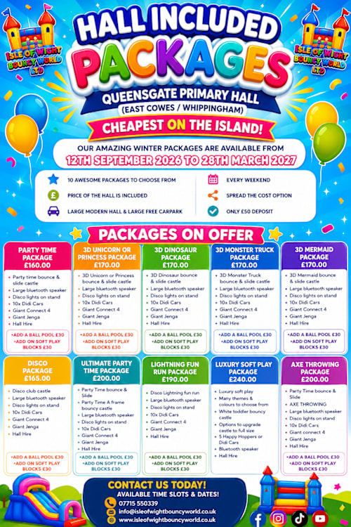 ❄️ Winter 'Hall Included' Offer!