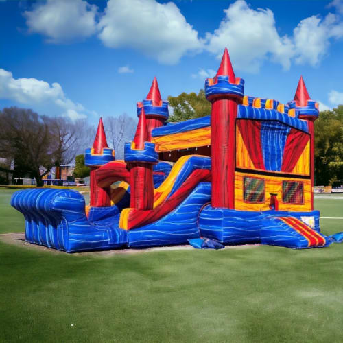 Combo jumper rental for a Yorba Linda birthday school or family event