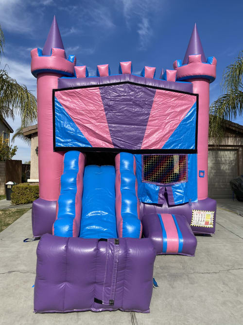 Combo jumper rental for a Fullerton birthday school or family event
