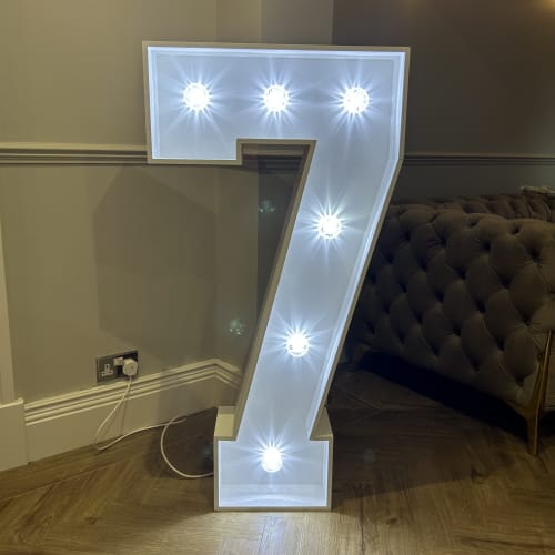 4ft LED Light Up Number 1