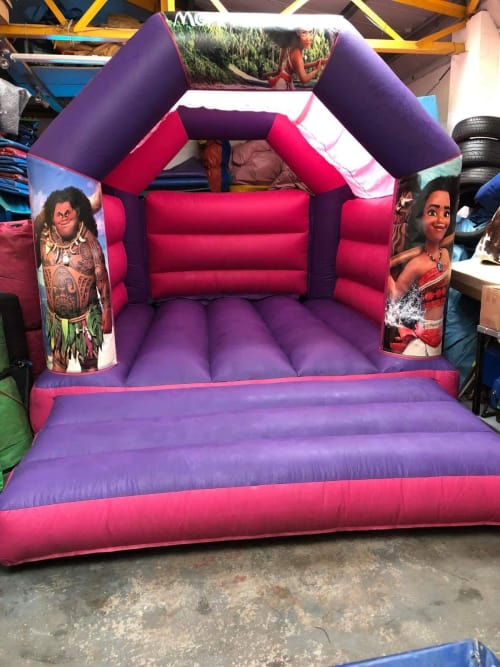 11x15ft Moana Castle Bouncy Castle Hire In Dewsbury West Yorkshire