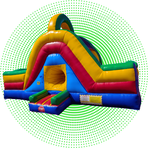 Colorblock Single U-Turn 22' Obstacle Course