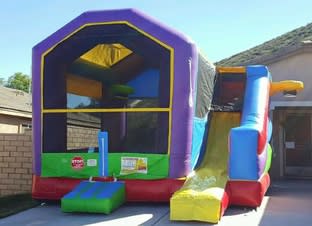 Combo jumper rental for a Rancho Cucamonga birthday school or family event