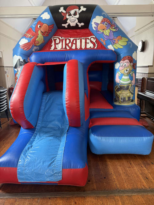 Pirate Combo Castle (optional Bluetooth speaker and lights)