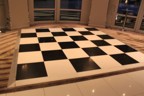 Black And White Dance Floor Hire Albert Hall Dance