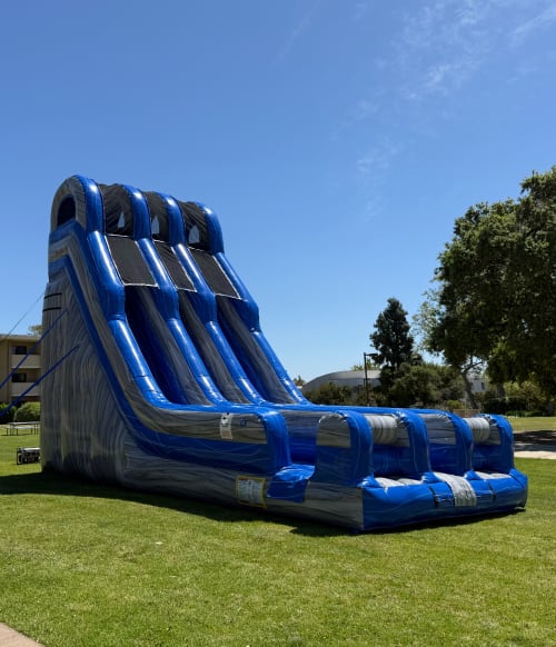 24 foot Sky High Double Lane Slide rental