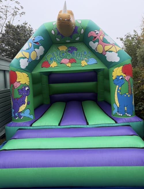 Dinosaur Castle (optional Bluetooth speaker with lights)