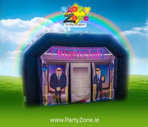 Inflatable Night Club - Bouncy Castle Hire in Mayo