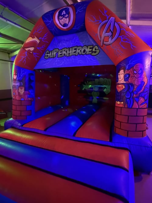 Superhero Castle (with Bluetooth Speaker & Lights inside)