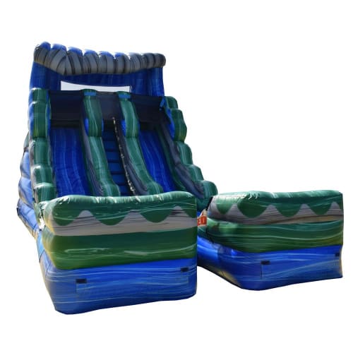 Dual Lane Waterslides